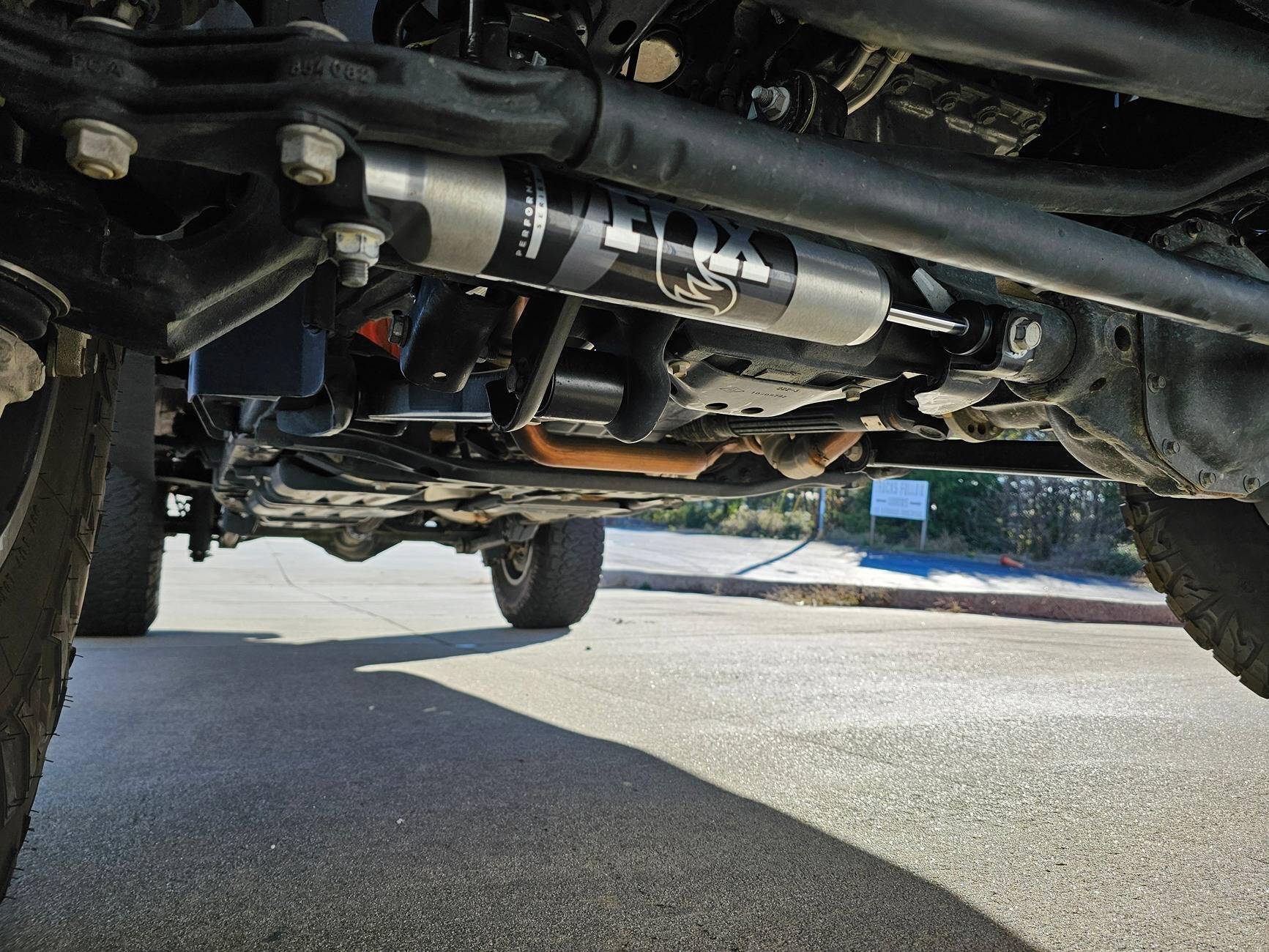 Jeep Gladiator Problem installing Fox TS Steering Stabilizer. Need bracket? 1752837850369-0x