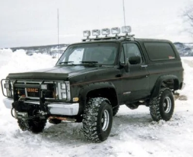 Jeep Gladiator Are "larger tires" really a fairly recent thing? K5 Hawgs 2
