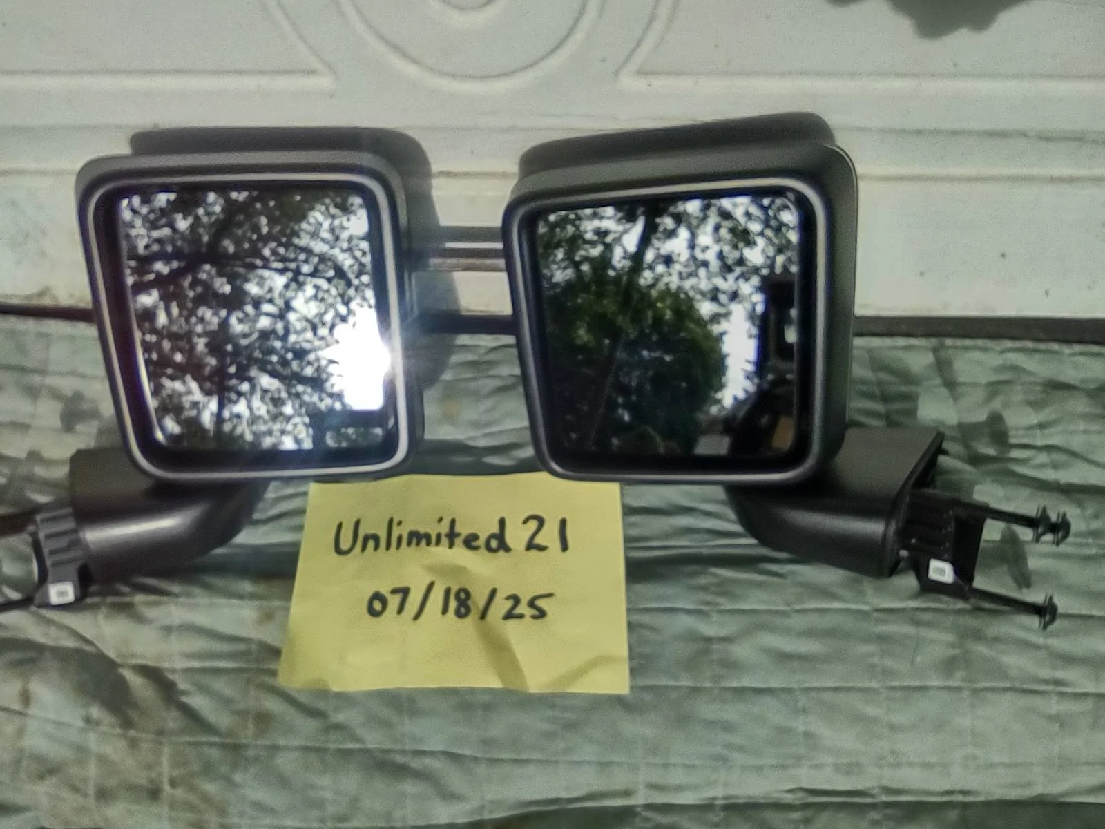 Jeep Gladiator Jeep half doors for Gladiator JT mirrors