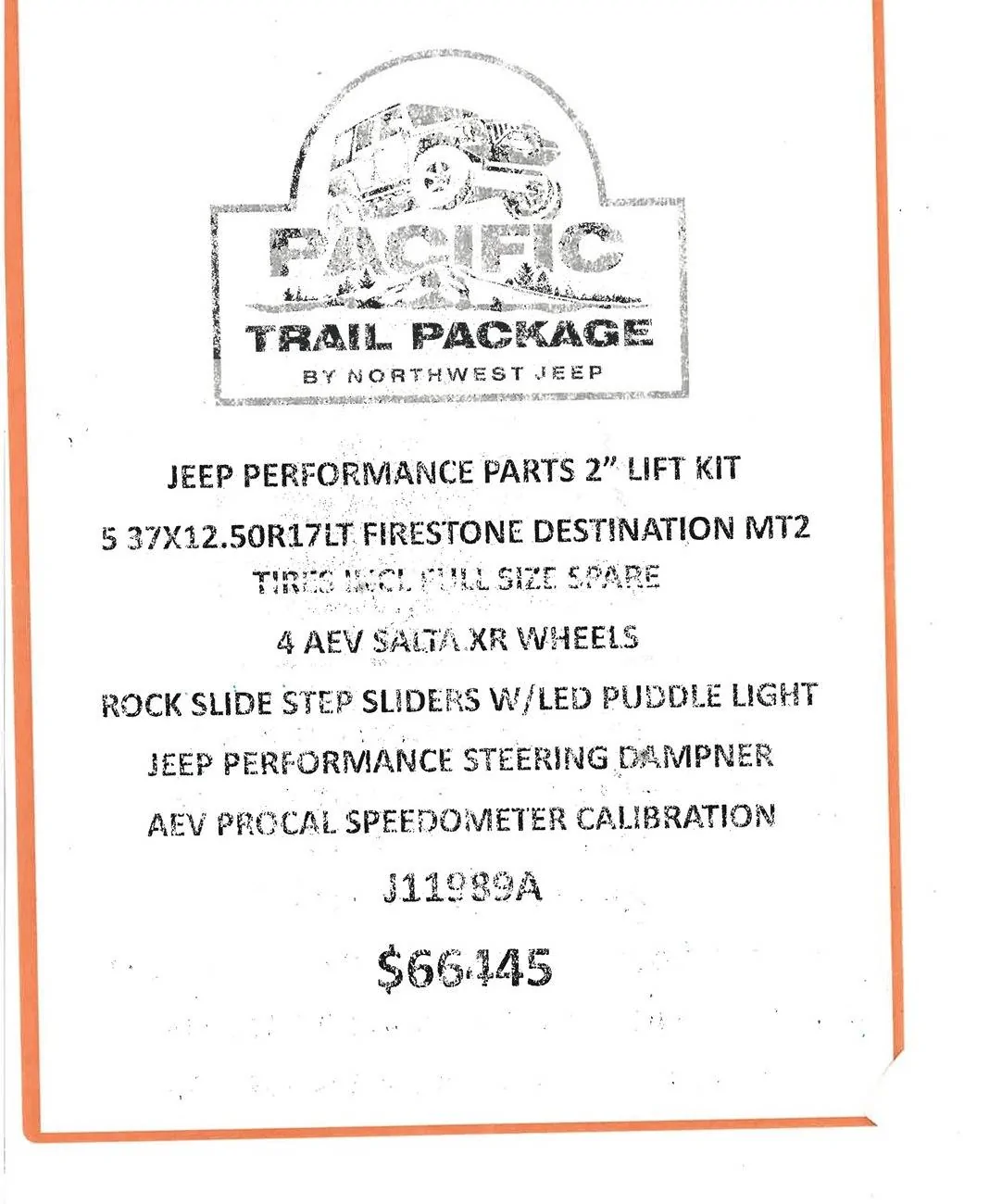 Jeep Gladiator For Sale OBO: 2021 Rubicon Gladiator 46k miles lifted (aftermarkets) Screenshot_20250719_121841_Adobe Acrobat