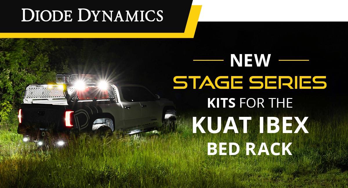 Jeep Gladiator Kuat IBEX Bed Rack | Lighting Kits | Bed, Chase, and Scene Lights cRfmfNU