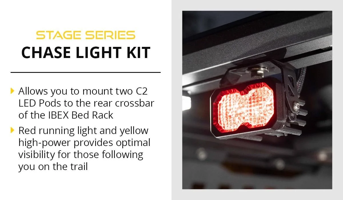 Jeep Gladiator Kuat IBEX Bed Rack | Lighting Kits | Bed, Chase, and Scene Lights cjSo991