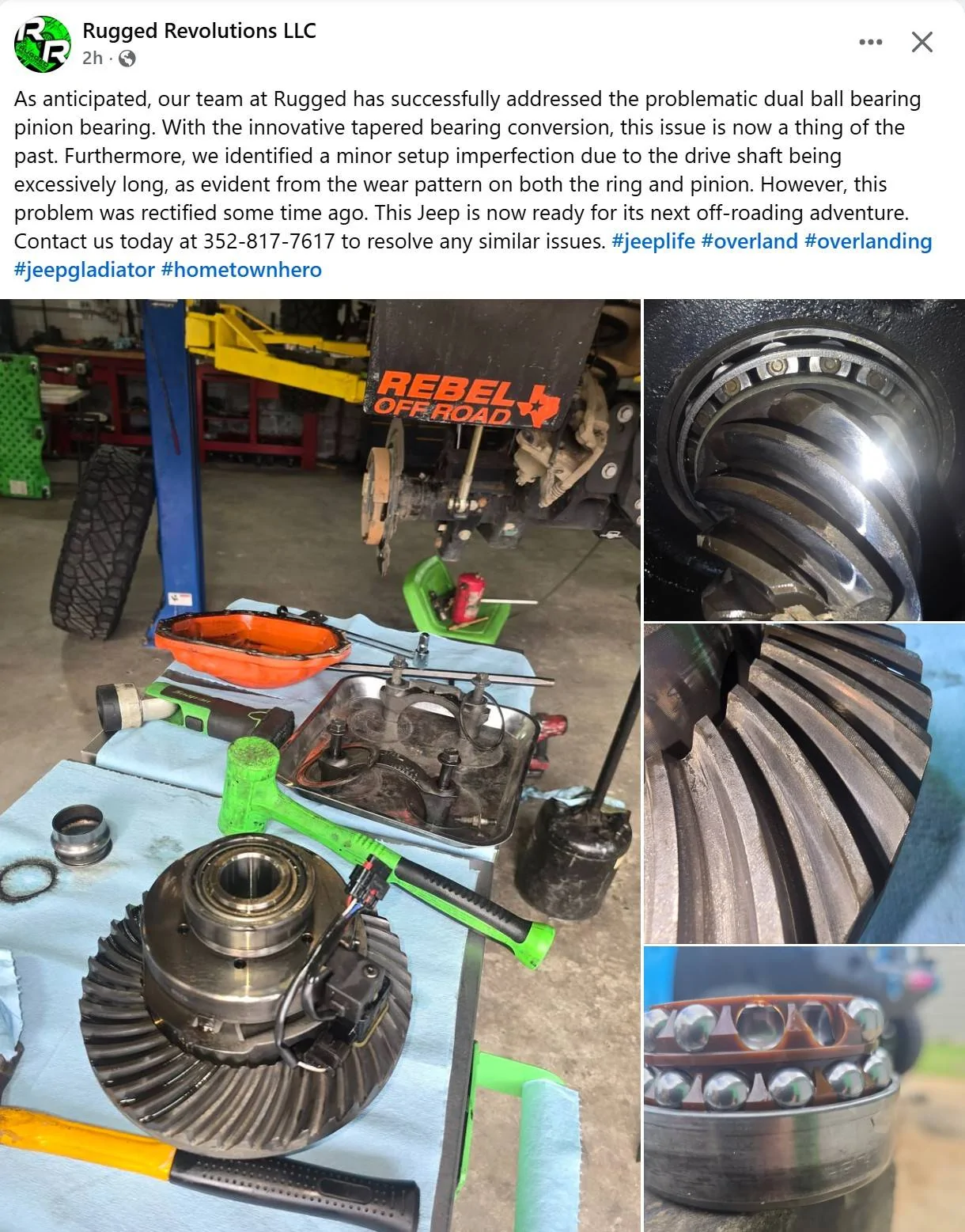 Jeep Gladiator Rear Diff, driveline, or axle noise??? pinion