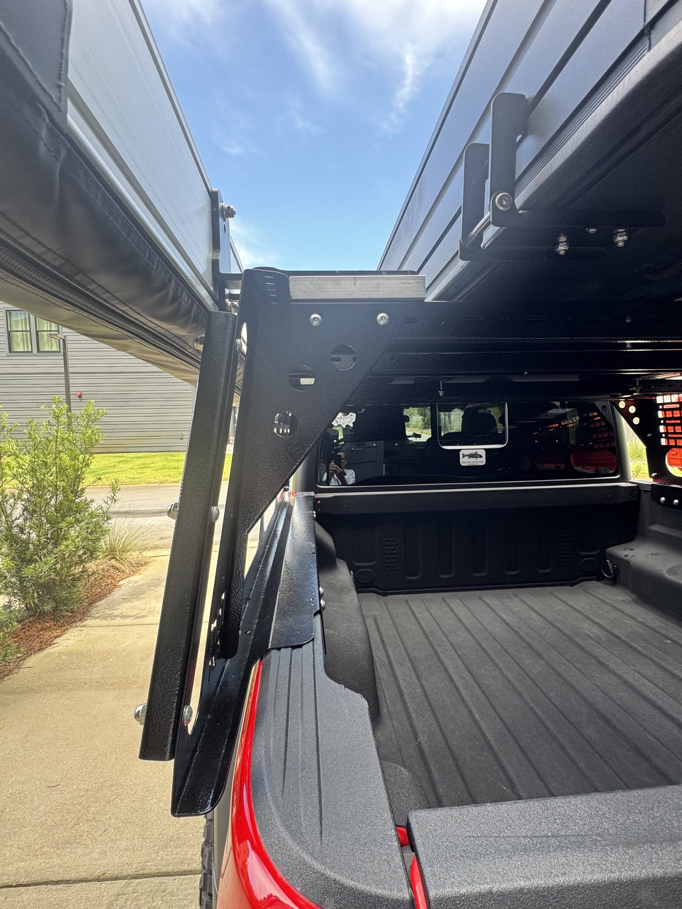 Jeep Gladiator New Rock Hard 4X4 Bed Rack and Top Oak Vision RTT IMG_1835