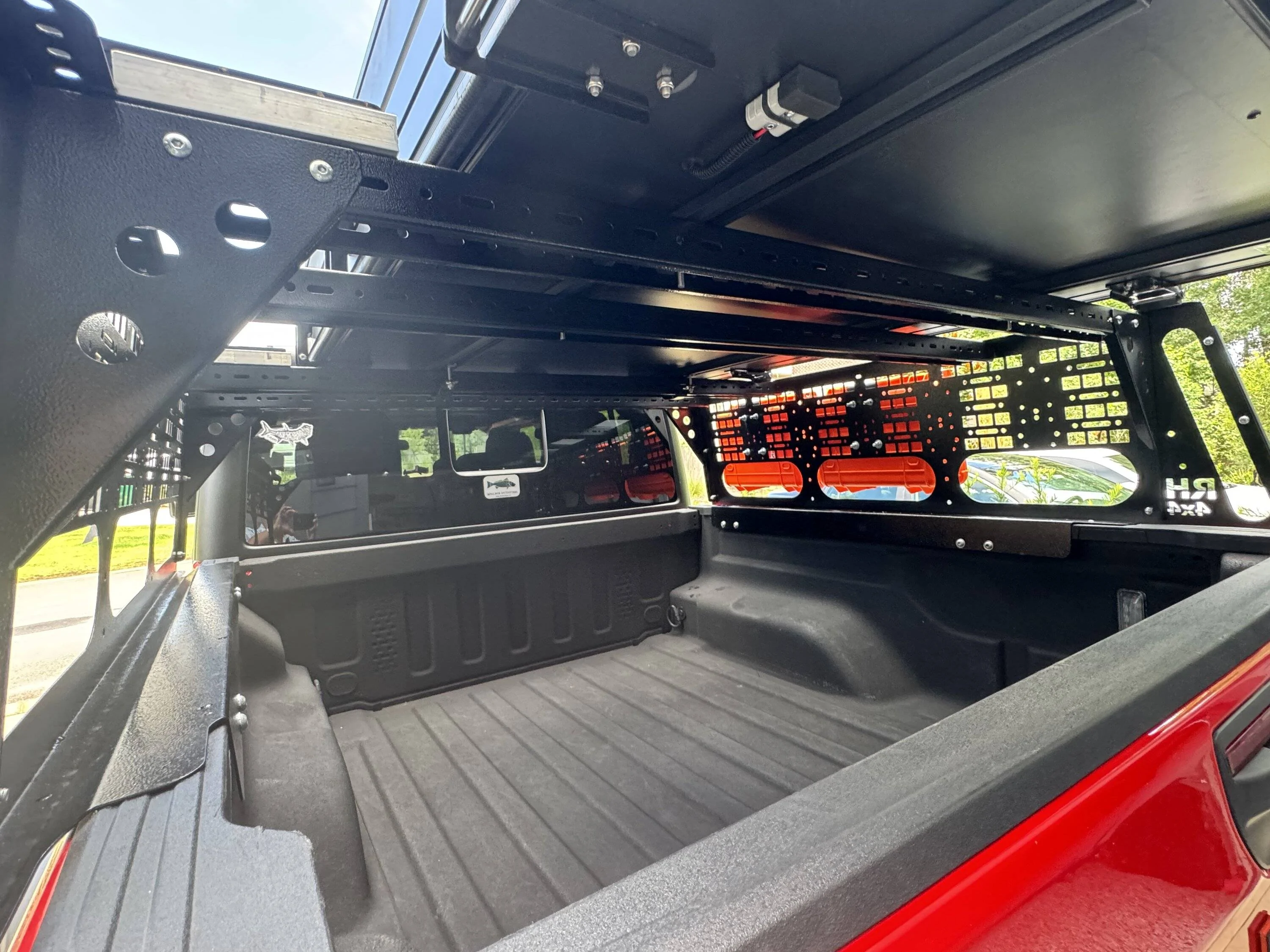 Jeep Gladiator New Rock Hard 4X4 Bed Rack and Top Oak Vision RTT IMG_1834