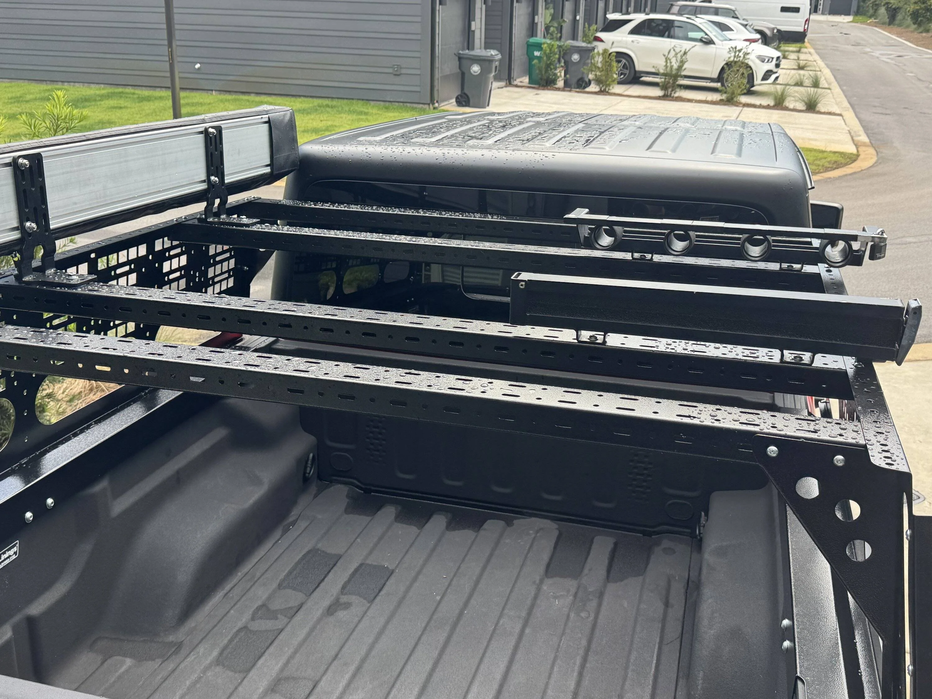 Jeep Gladiator New Rock Hard 4X4 Bed Rack and Top Oak Vision RTT IMG_1660