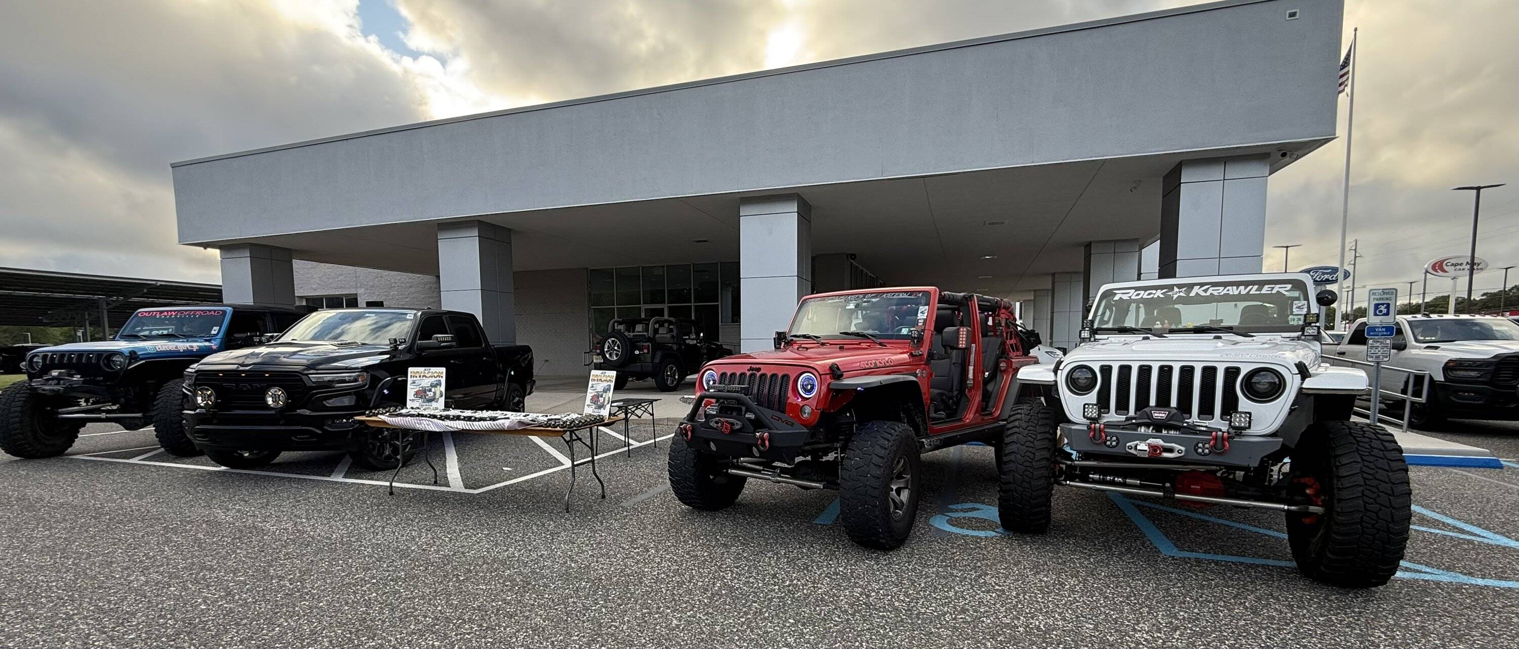 Jeep Gladiator ORACLE Light Party Lit Up the Sky at NJ Jeep Invasion! IMG_1356