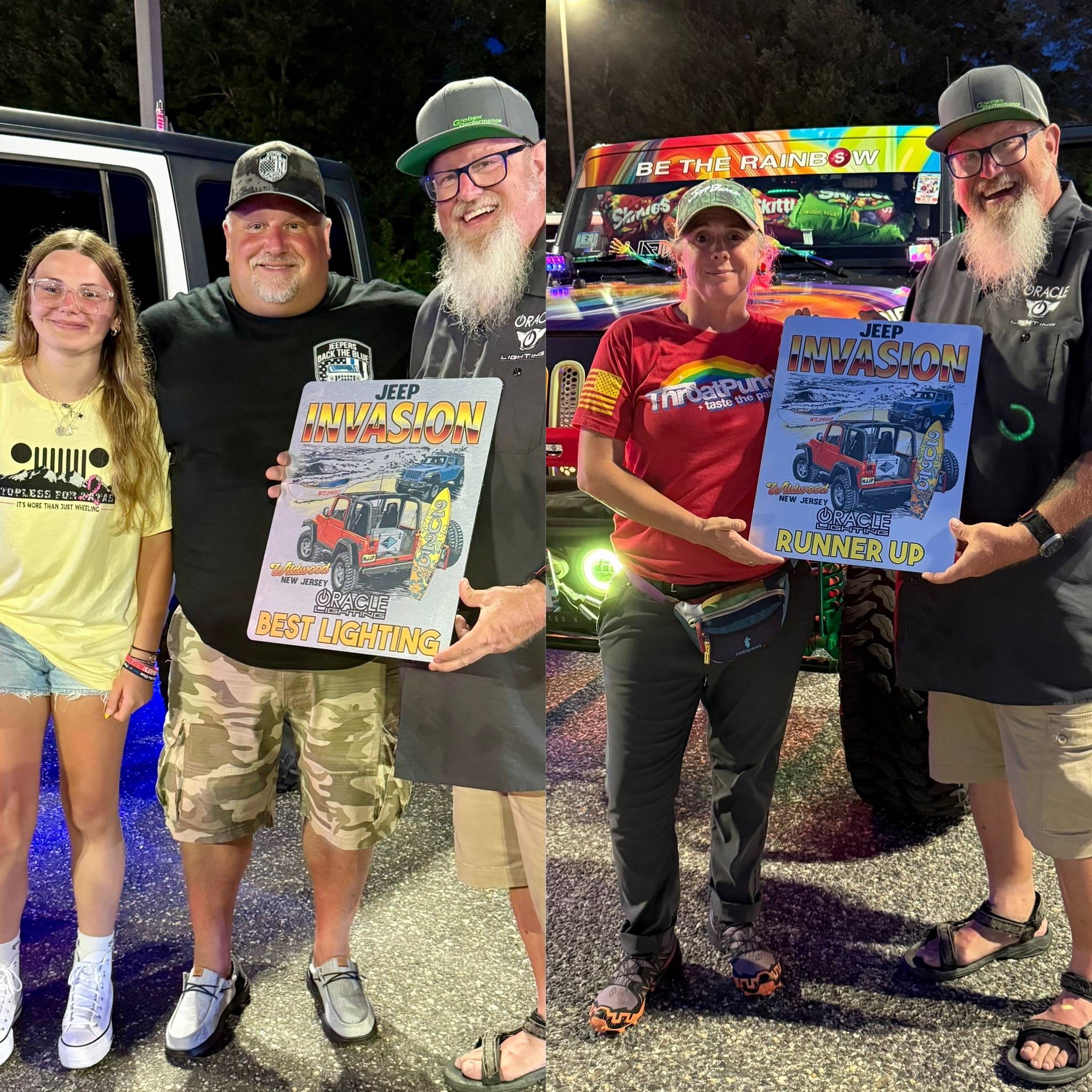 Jeep Gladiator ORACLE Light Party Lit Up the Sky at NJ Jeep Invasion! Winner
