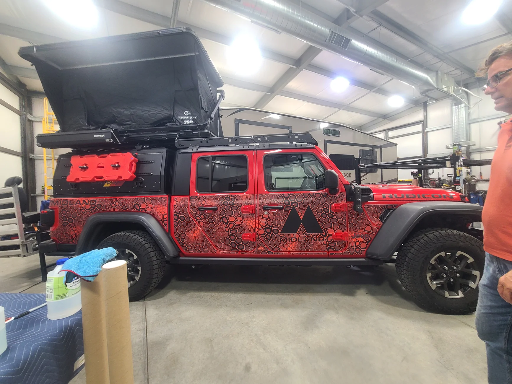 Jeep Gladiator Overland Build of new 2024 Gladiator Rubicon 20250615_170612
