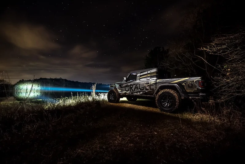 Jeep Gladiator Gladiators, Mount Up! ORACLE_Lighting_Laser_burn