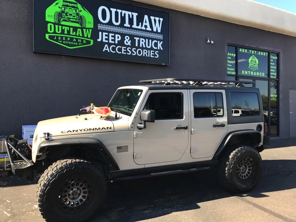 Jeep Gladiator Roof Top Tent on Cab Area Specficially roofrack1