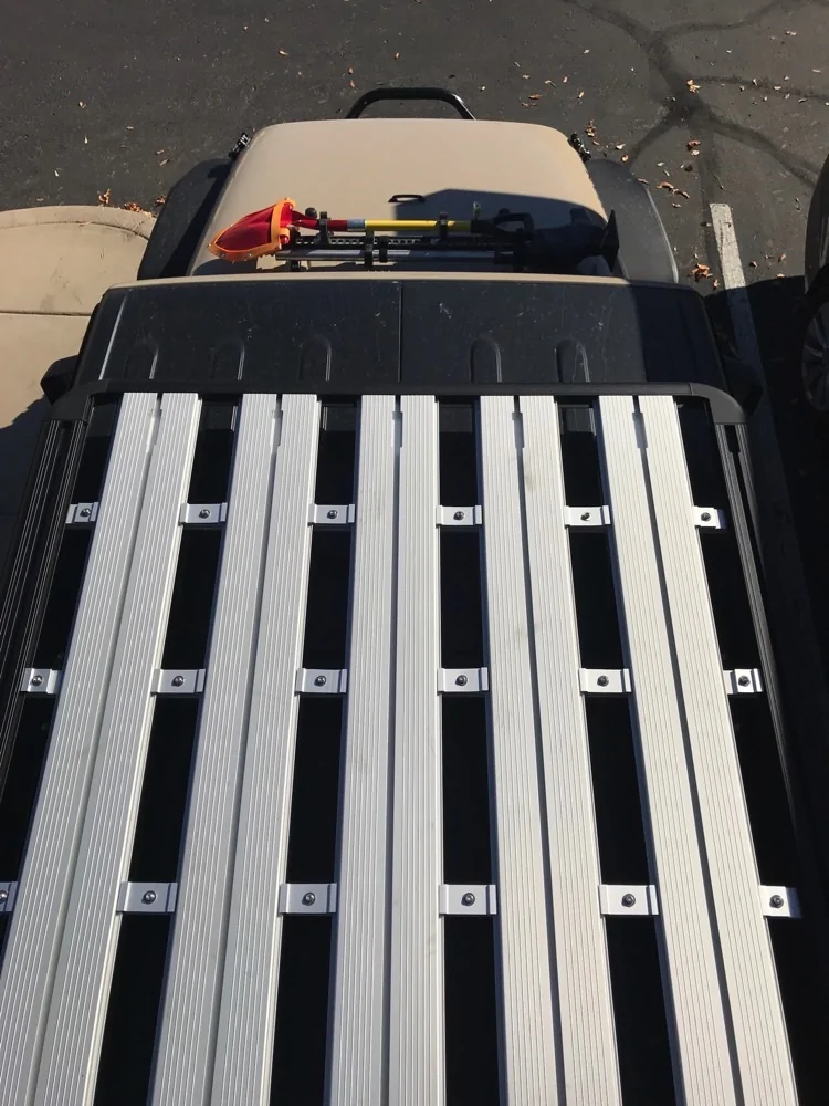 Jeep Gladiator Roof Top Tent on Cab Area Specficially roofrack2