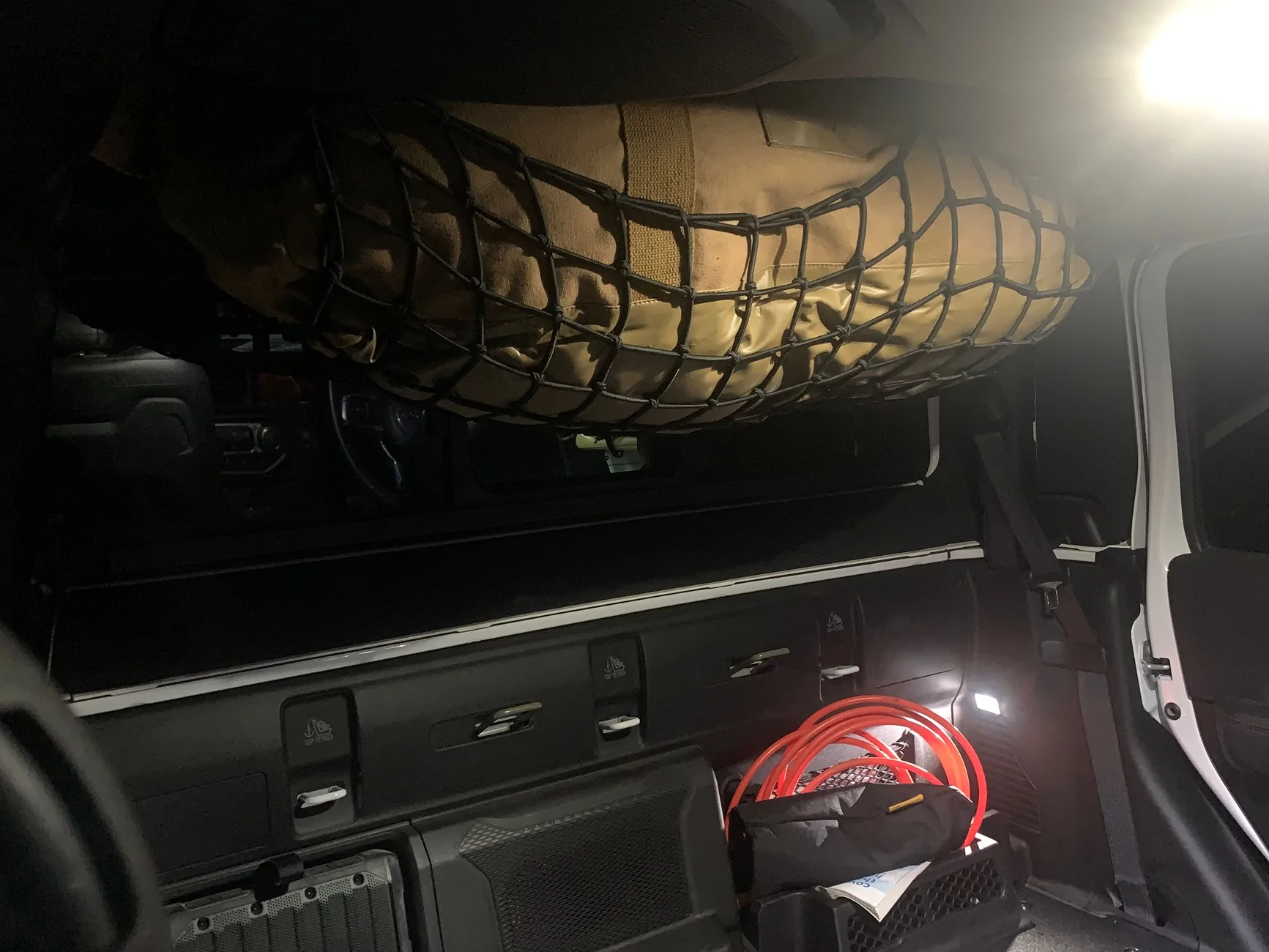 Jeep Gladiator Storage hacks and ideas IMG_2926