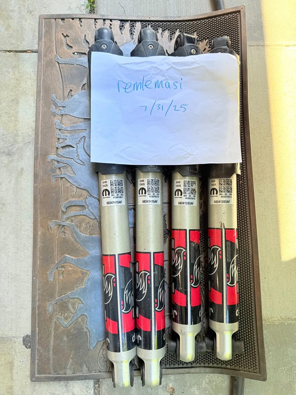 Jeep Gladiator Fox Rubicon shocks, Max Tow Springs, and more! IMG_2828