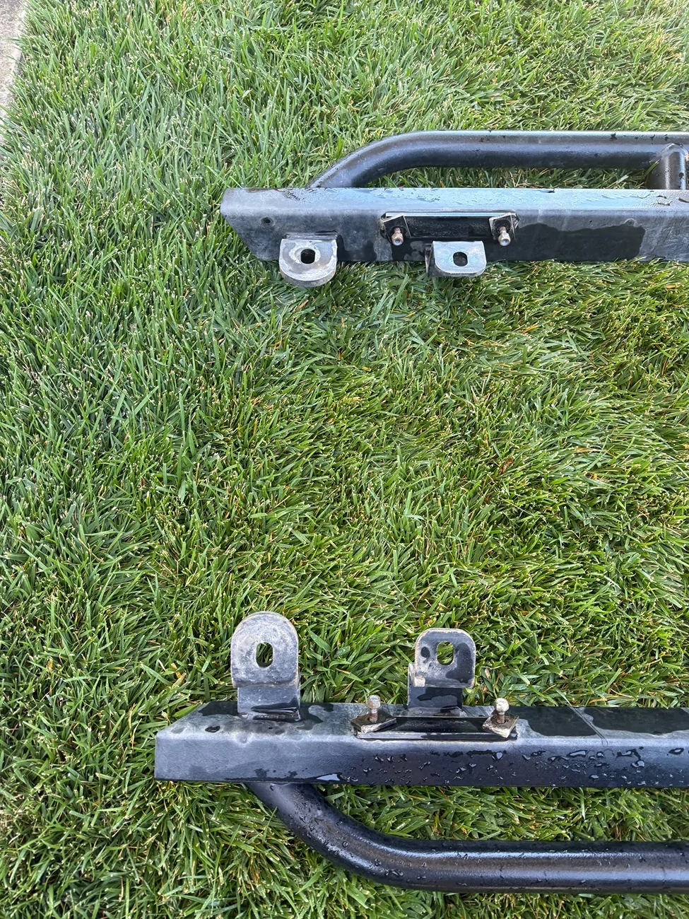 Jeep Gladiator Jeep Gladiator Rock Hard 4x4 angled up rock sliders LOWERED PRICE IMG_7224