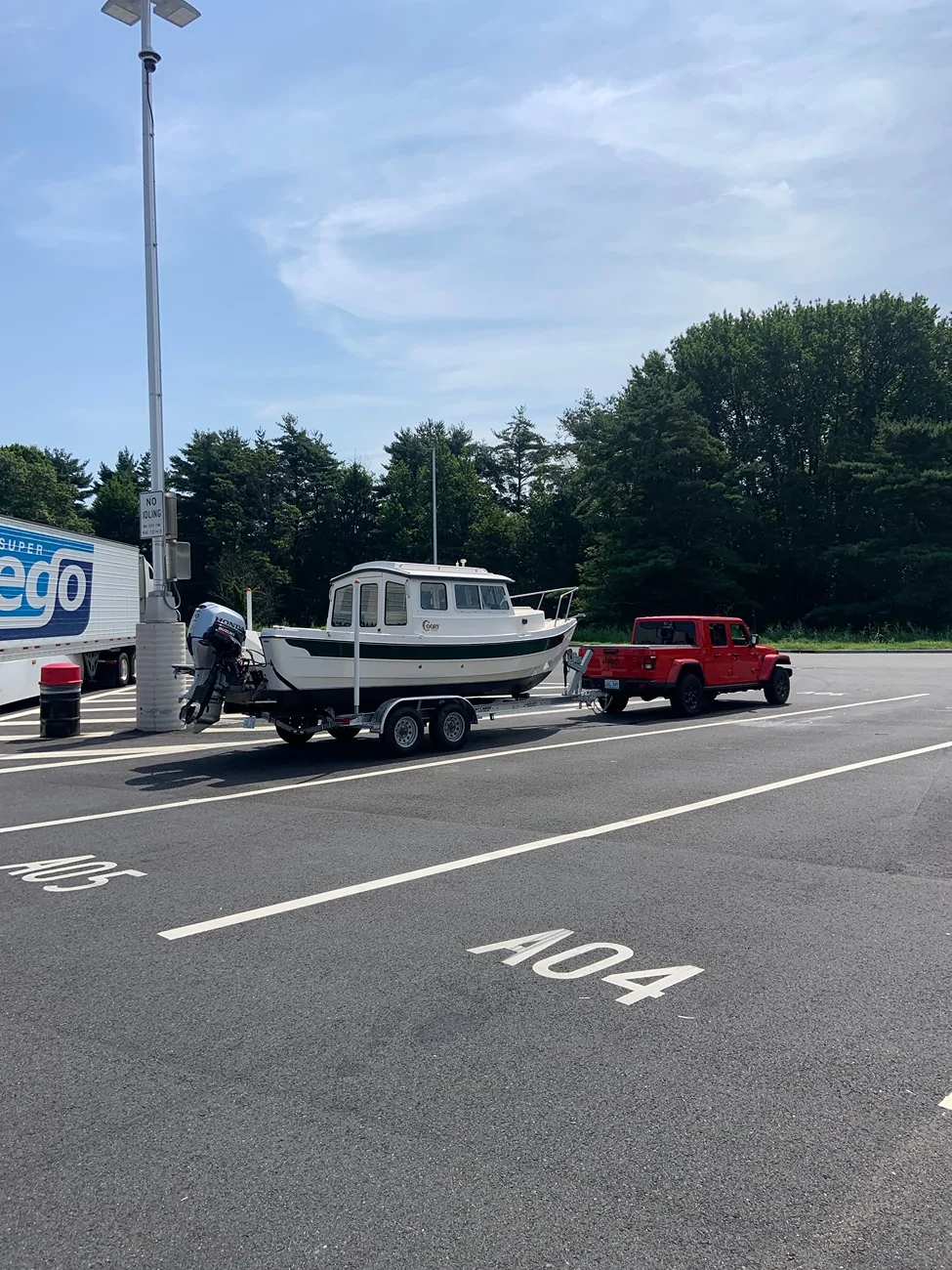 Jeep Gladiator Question: Aluminum Boat Trailer (4500 lbs loaded) Can’t Take Weight Distribution Hitch (WDH) IMG_7322