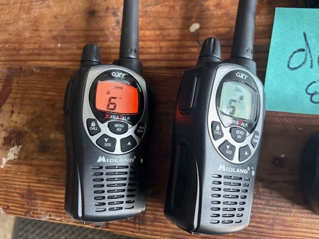 Jeep Gladiator Midland GXT1000VP4 GMRS Two-Way Radio, PAIR RAD6