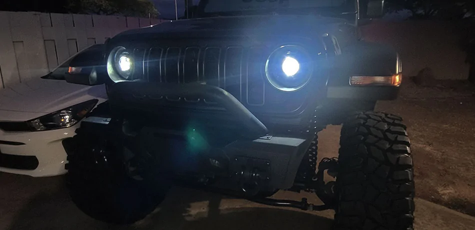 Jeep Gladiator Halos off when headlights are on? jt-led-8