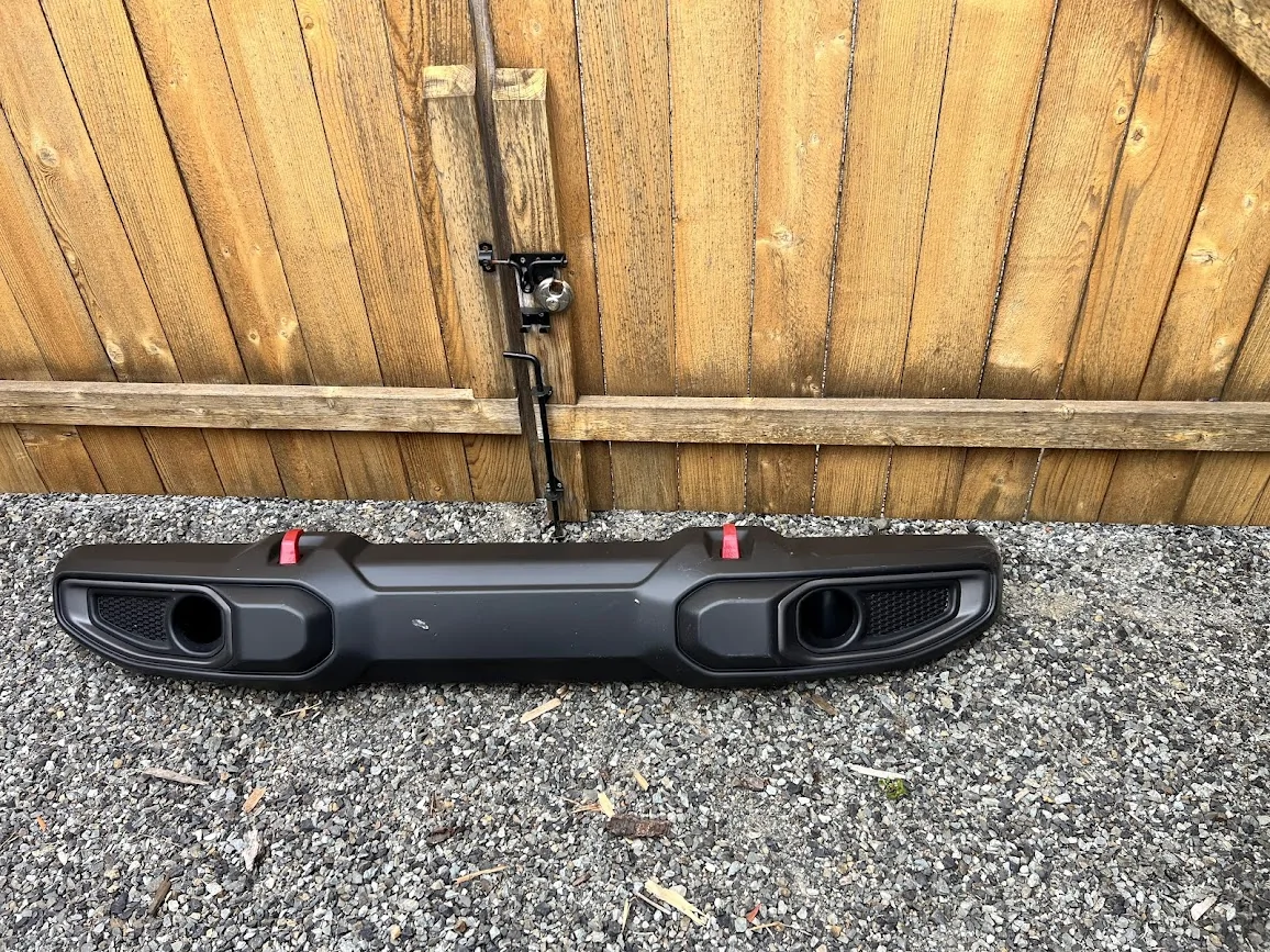 Jeep Gladiator Stock 2022 JTR Plastic Front Bumper Bumper 1
