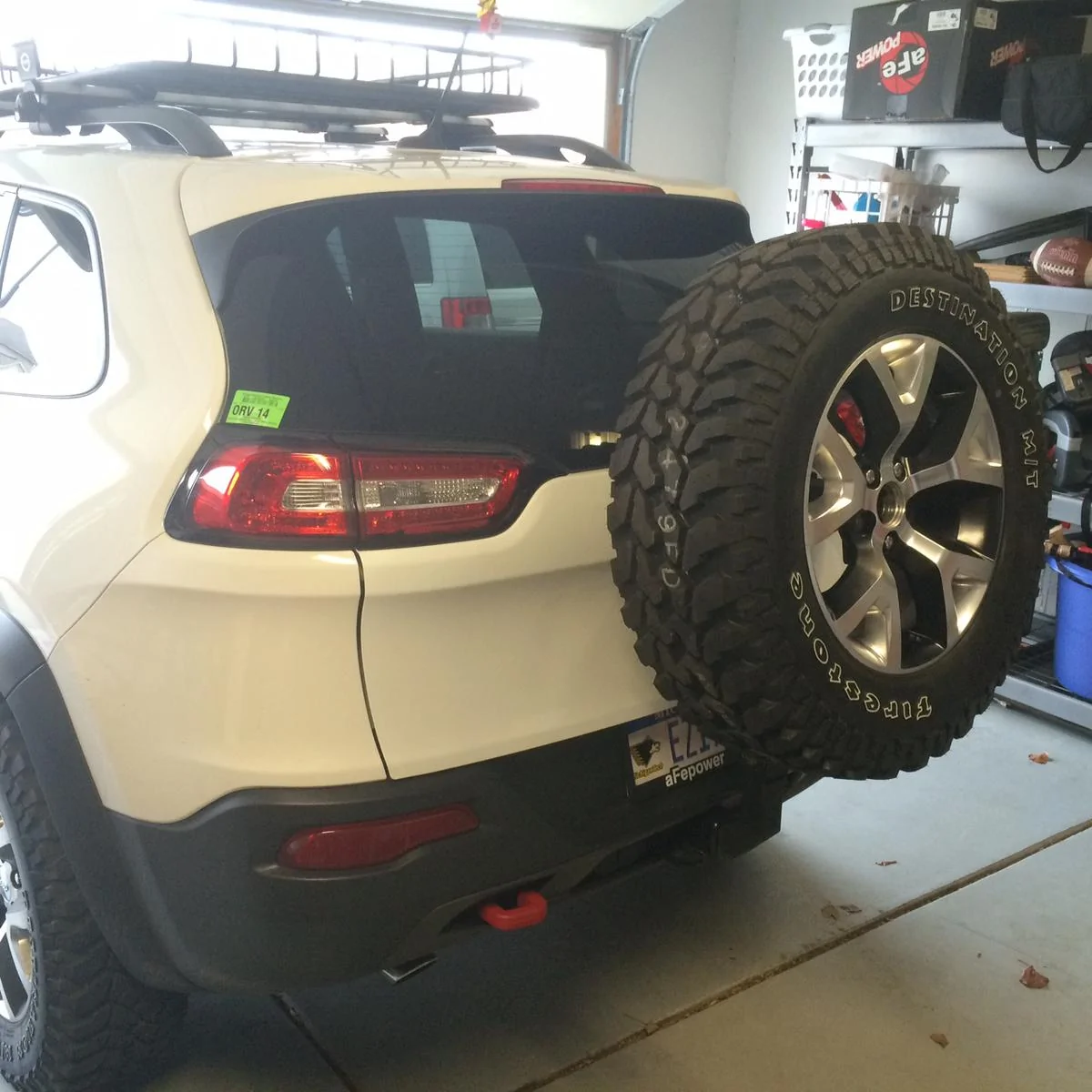 Jeep Gladiator Purchase advice on rear tailgate tire carrier rear fullsize TH spare mount