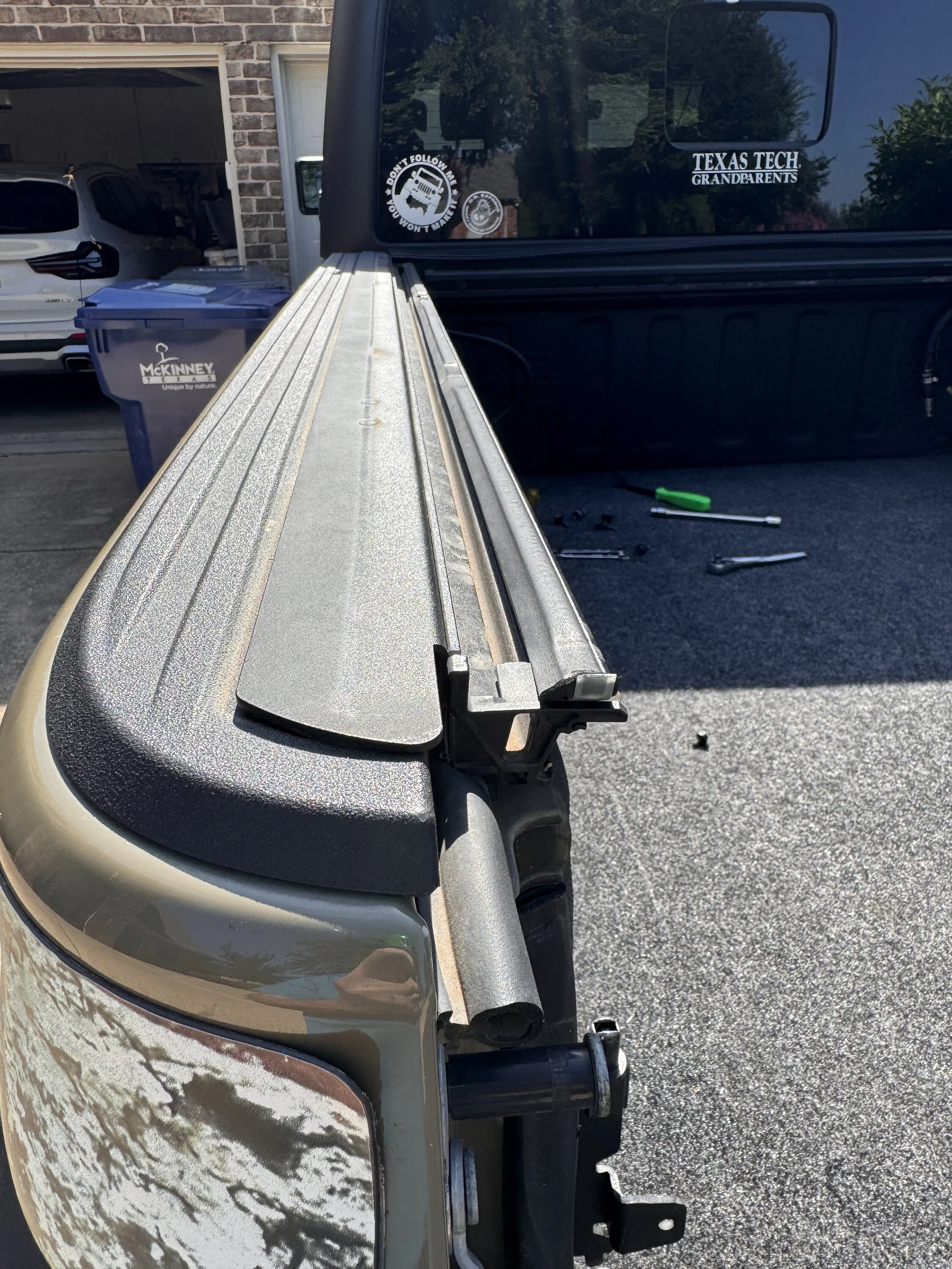 Jeep Gladiator Tonneau Cover - Adding Extra Height (2" inches) experiment IMG_6417
