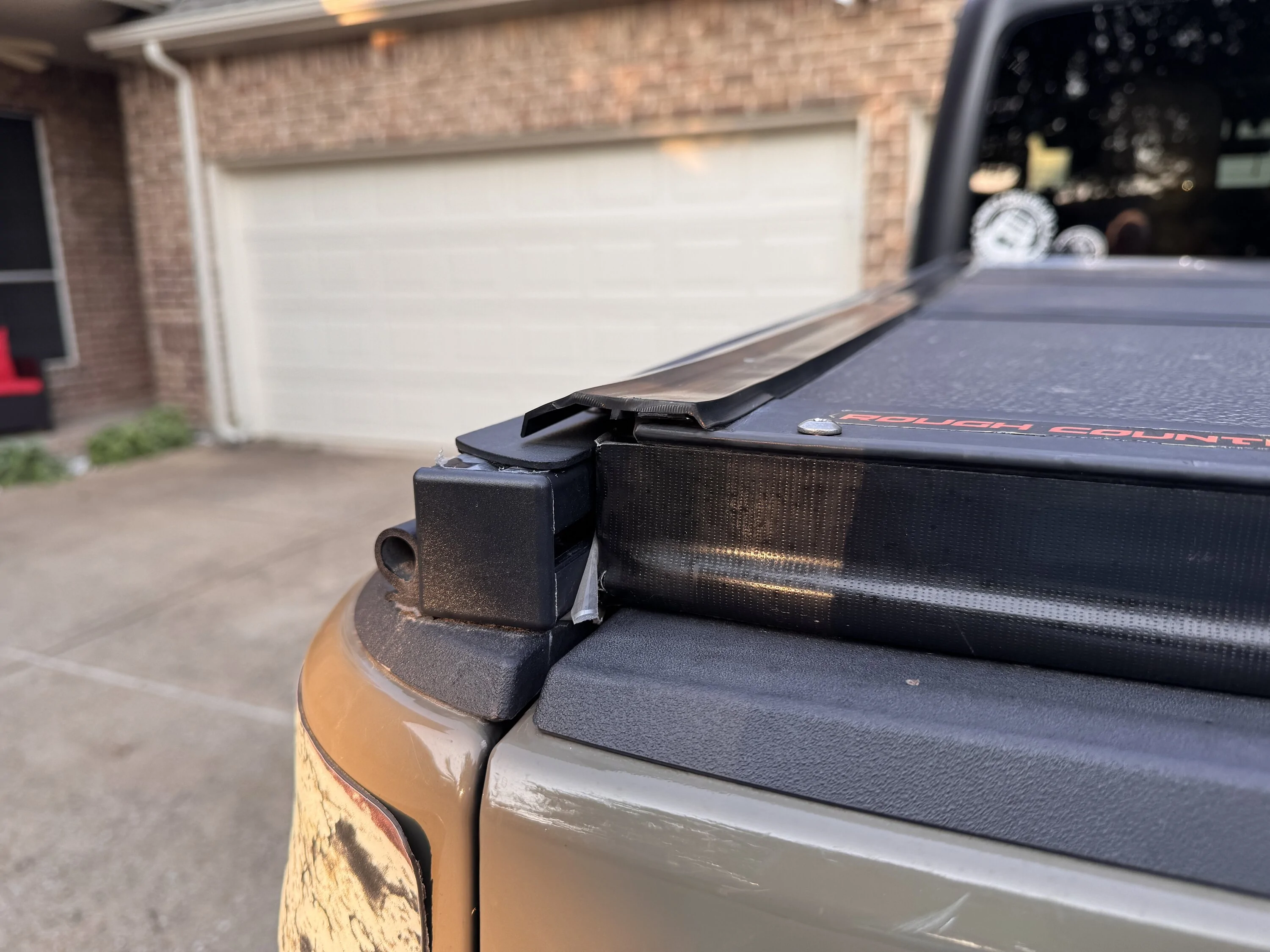 Jeep Gladiator Tonneau Cover - Adding Extra Height (2" inches) experiment IMG_6522