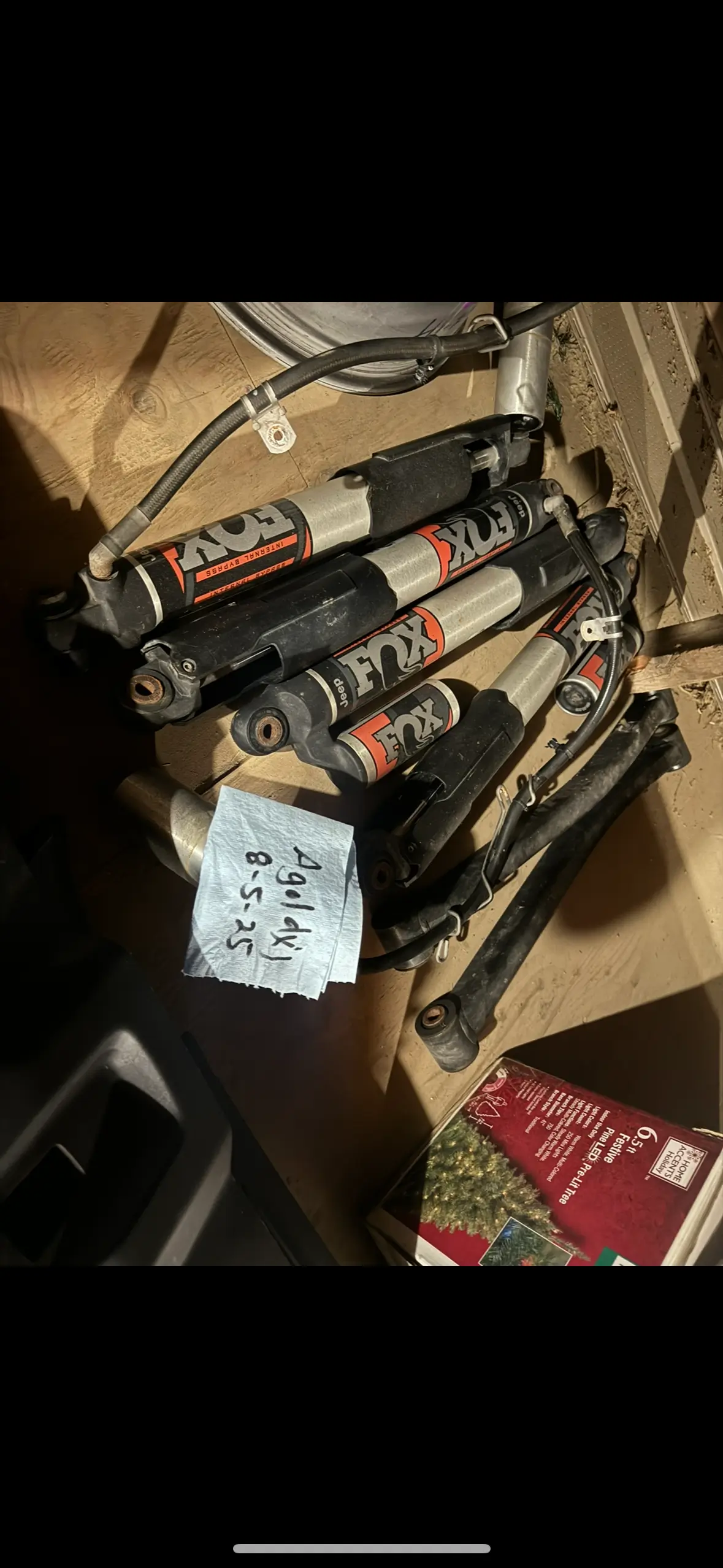 Jeep Gladiator Fox Mojave shocks IMG_5946