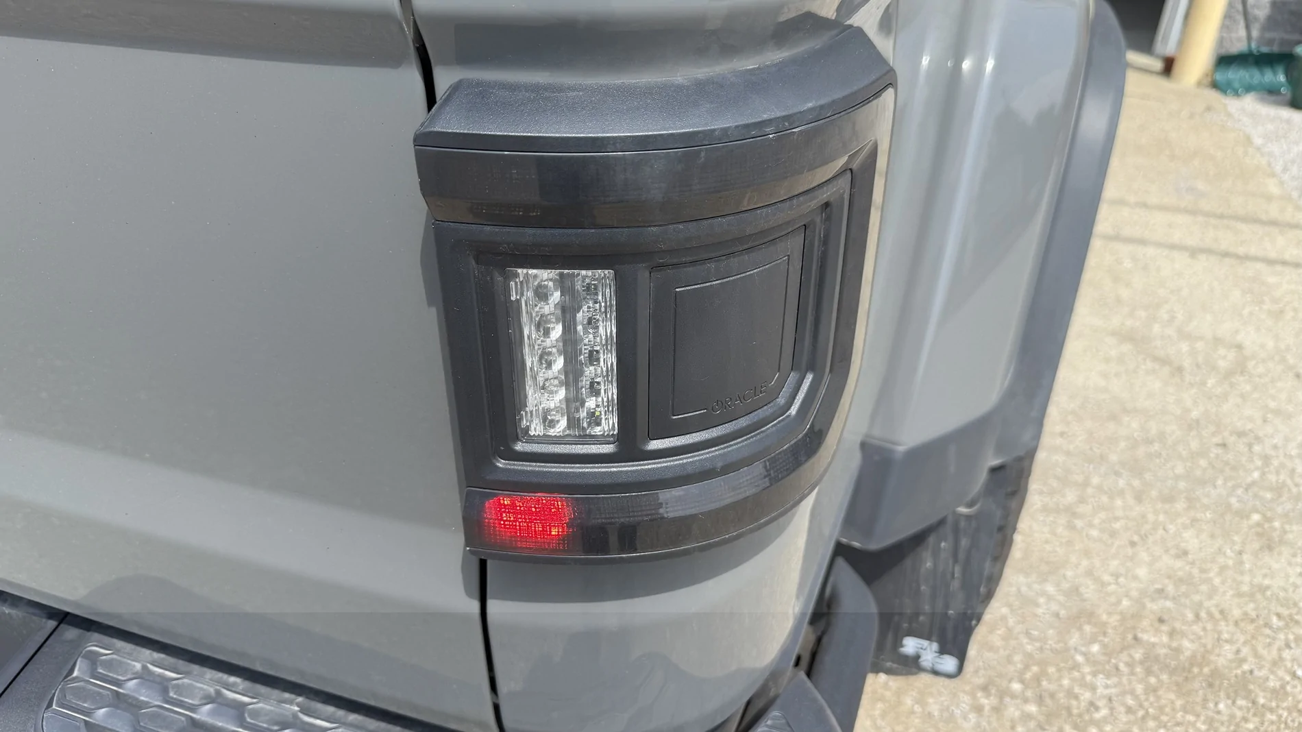 Jeep Gladiator How long have you got out of your Oracle Tail lights before any issues? IMG_1328
