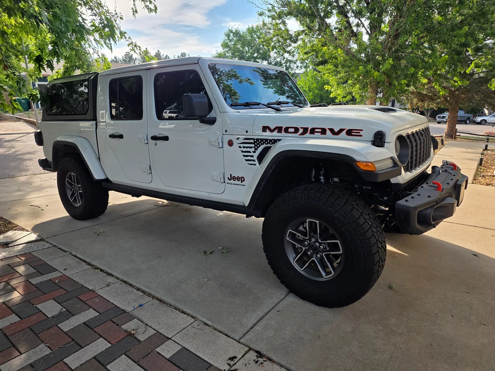Jeep Gladiator 35x11.5r17 on my JT Rubicon 20250805_175140