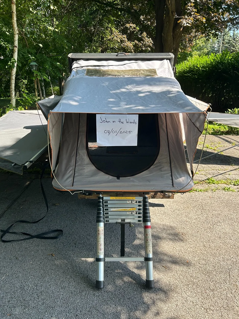 Jeep Gladiator Roofnest Condor Overland aluminum hardshell RTT $1,200 OBO IMG_9991