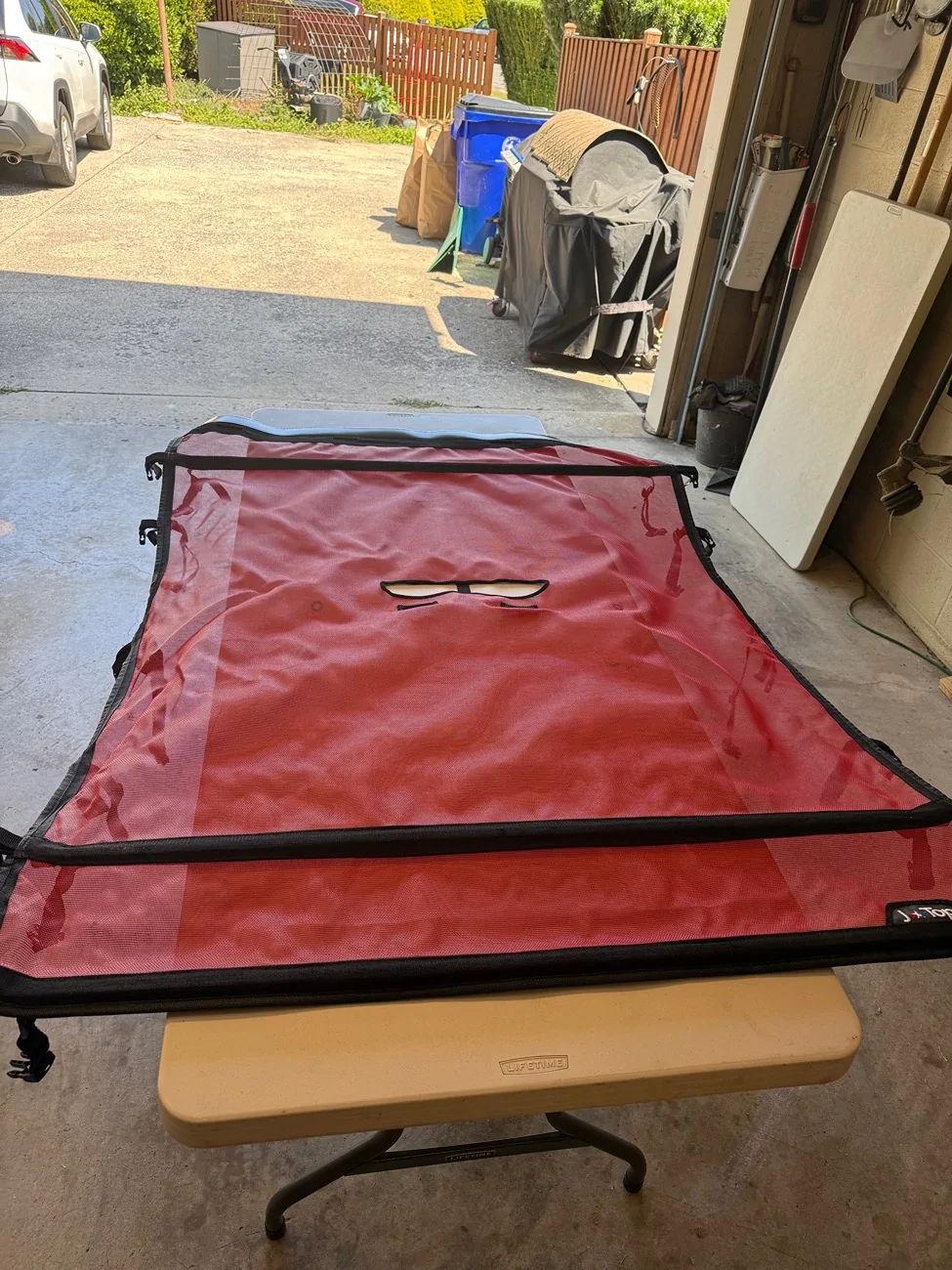 Jeep Gladiator J Tops USA Cabin Cover, Cherry Red - $150 OBO (price drop) IMG_6901