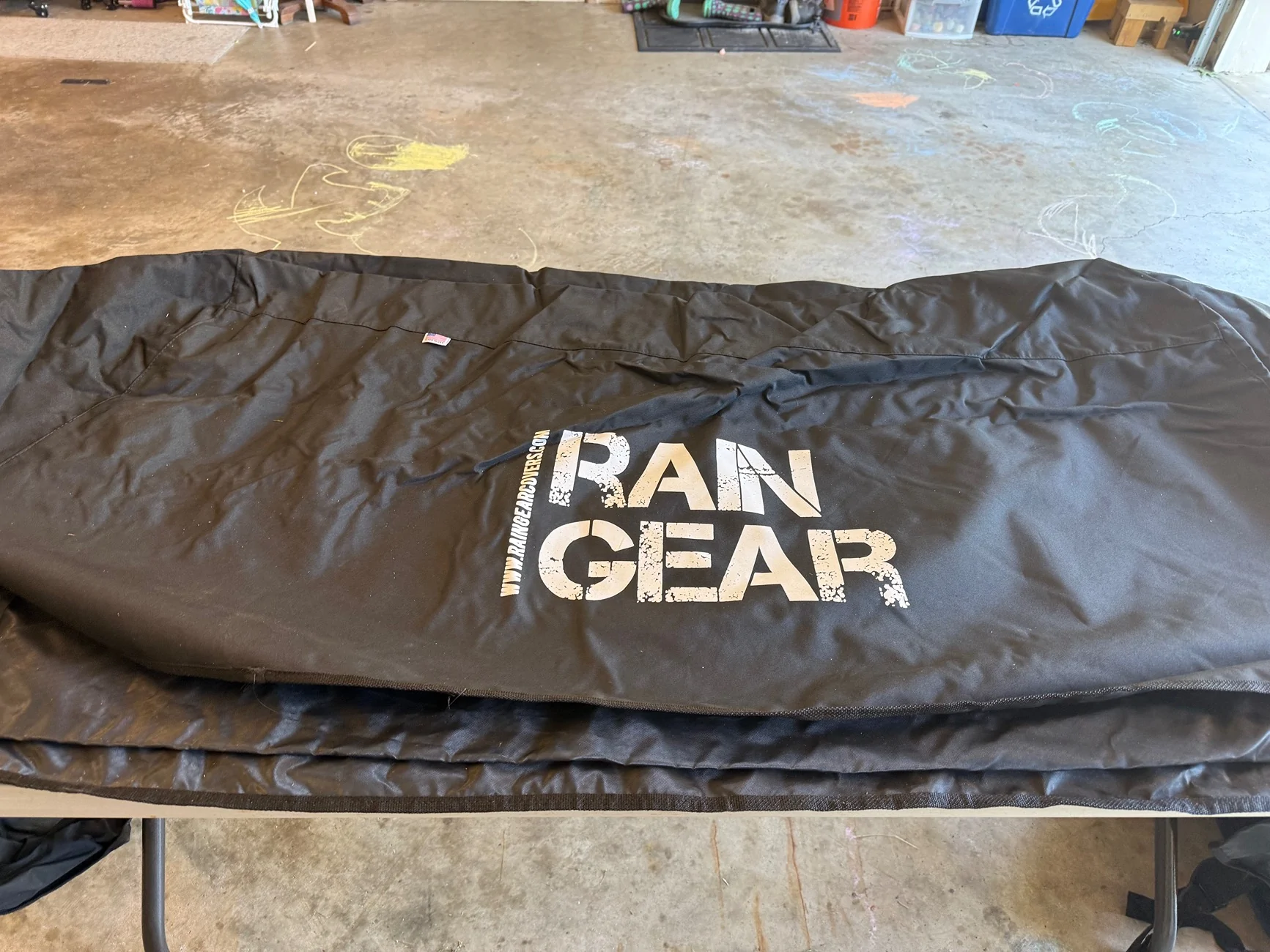 Jeep Gladiator Rain Gear Cabin Cover, cut for light bar, $70 (price drop) IMG_6905