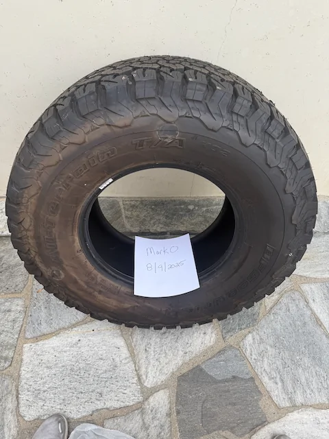 Jeep Gladiator BF Goodrich KO2 315 70 17 Spare BFGKO2 - 1