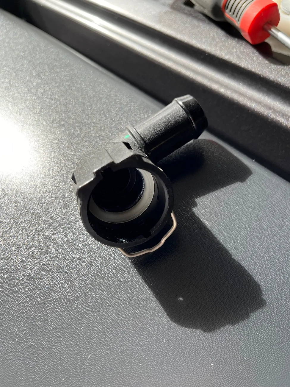 Jeep Gladiator Leaking Coolant Reservoir? (Always check your fluids!!) IMG_3100