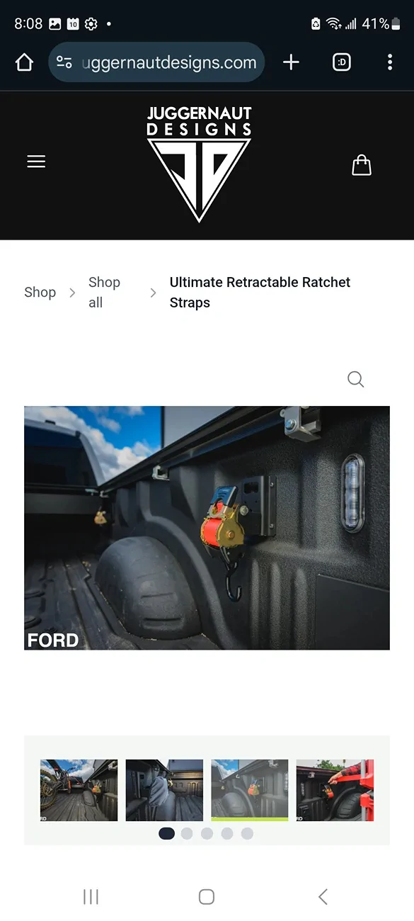 Jeep Gladiator Retractable Ratchet Straps Screenshot_20250810_200850_Chrom