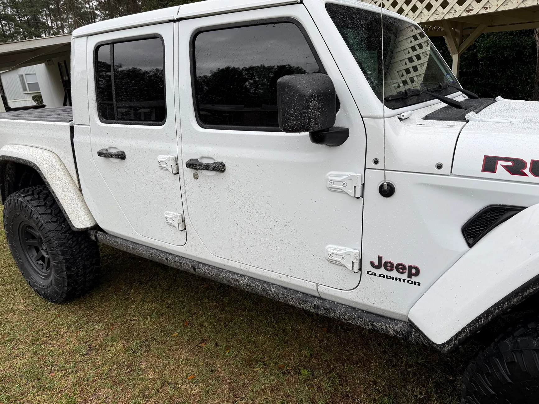 Jeep Gladiator Show your tinted Gladiators and tell us what % percentage tint film IMG_0432