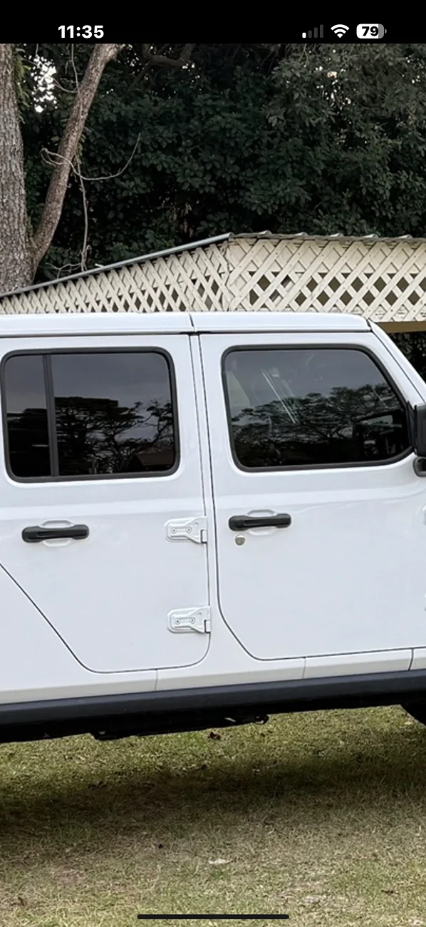 Jeep Gladiator Show your tinted Gladiators and tell us what % percentage tint film IMG_1189