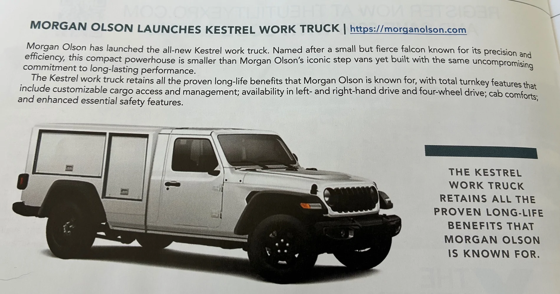 Jeep Gladiator Kestrel Work Truck on Gladiator IMG_7681