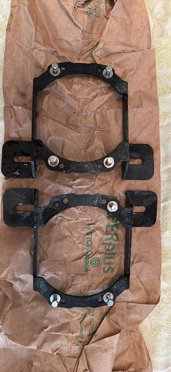 Jeep Gladiator Maximus 3 fog light brackets for factory steel bumper. 598A5DEF-8E5E-4B38-8E51-B6EE78D26C2F