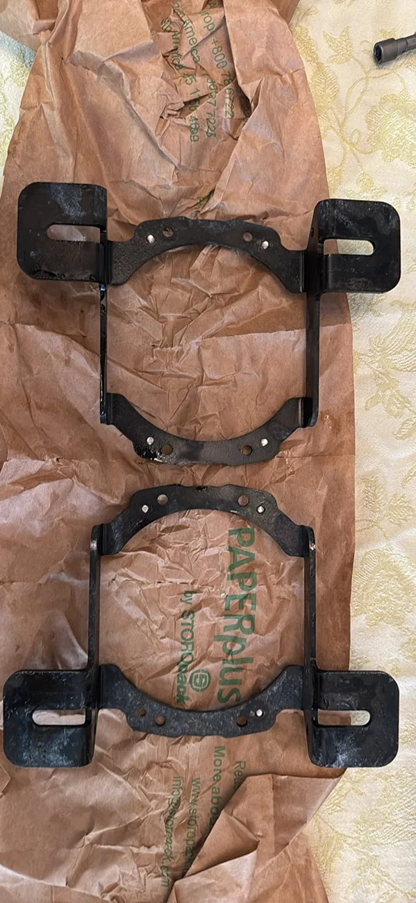 Jeep Gladiator Maximus 3 fog light brackets for factory steel bumper. 1DEA7677-EF4C-4DD0-9257-17B9084FADCB