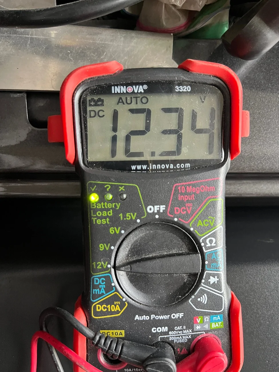 Jeep Gladiator Dash Voltage reading vs Multimeter at Battery IMG_4888