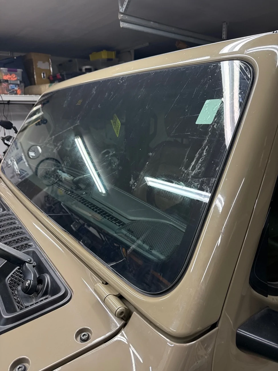 Jeep Gladiator Windshield Defense - A little insurance goes a long way IMG_5731