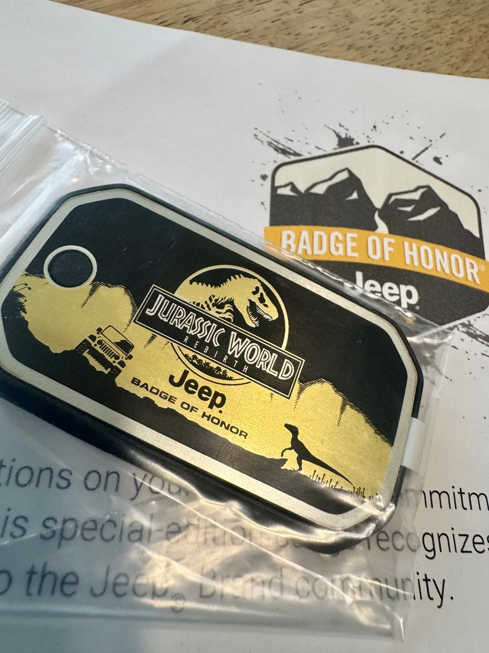 Jeep Gladiator Jurassic World Jeep Badge of Honor Now Available IMG_6542