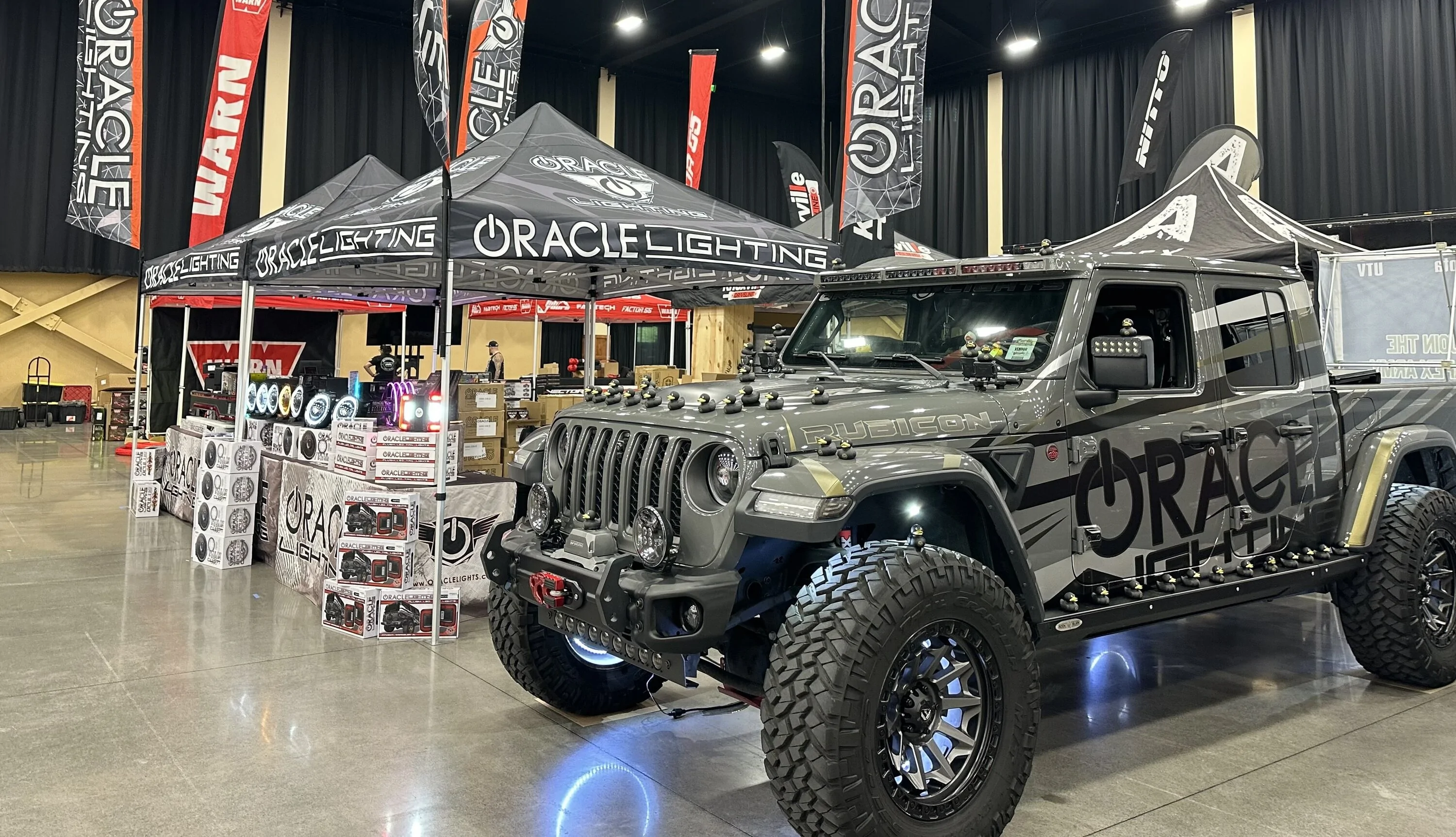 Jeep Gladiator Get Ready for the Great Smoky Mountain Jeep Invasion—ORACLE Lighting Is Bringing the Heat! ORACLE_Lighting_GSMJIBooth
