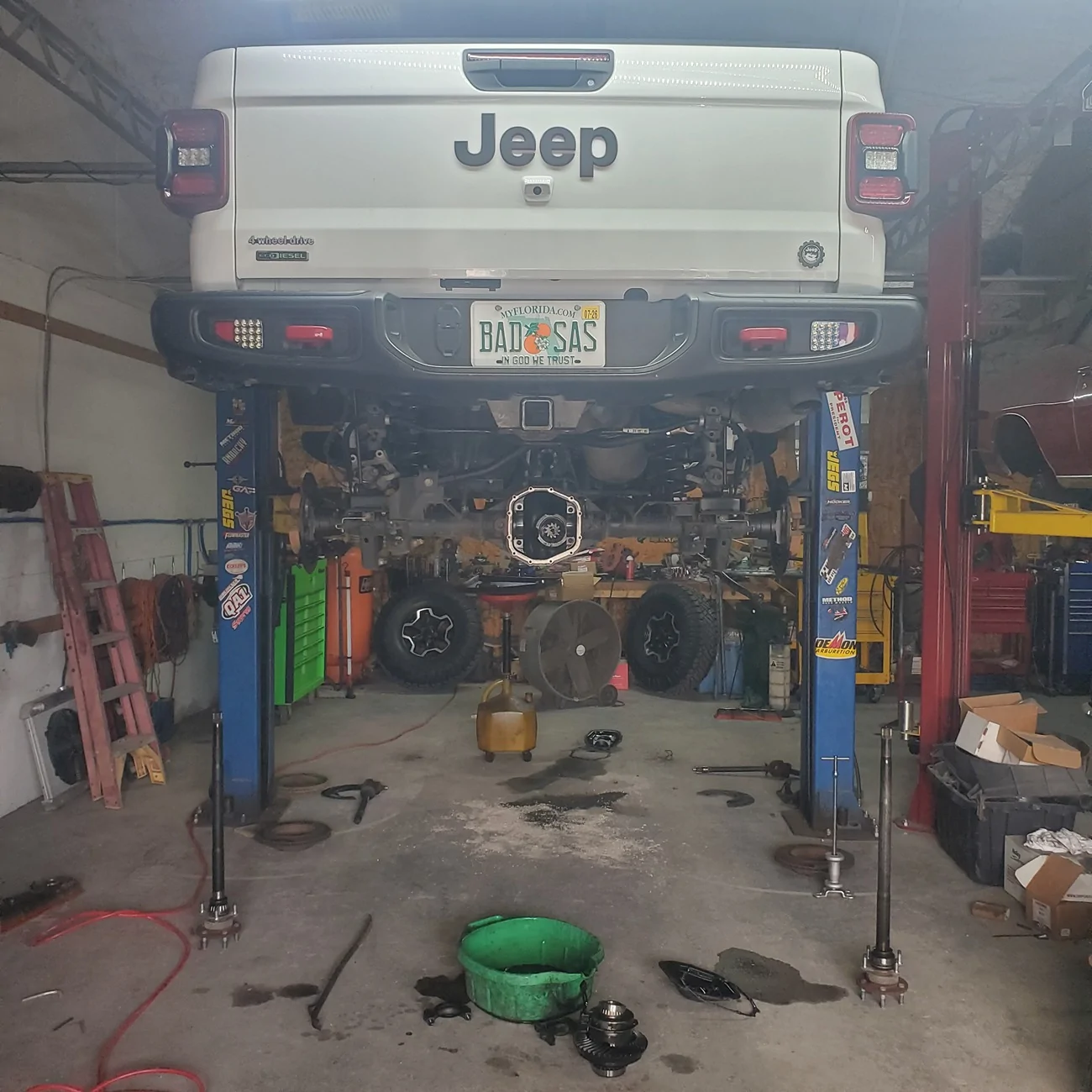 Jeep Gladiator Swapping up to the 4.10s 20250807_115937