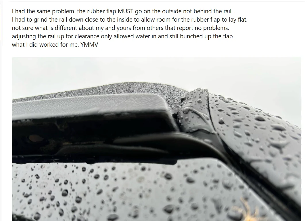 Jeep Gladiator Sunrider owners - MY mess-up, or theirs? Screenshot 2025-06-03 171721