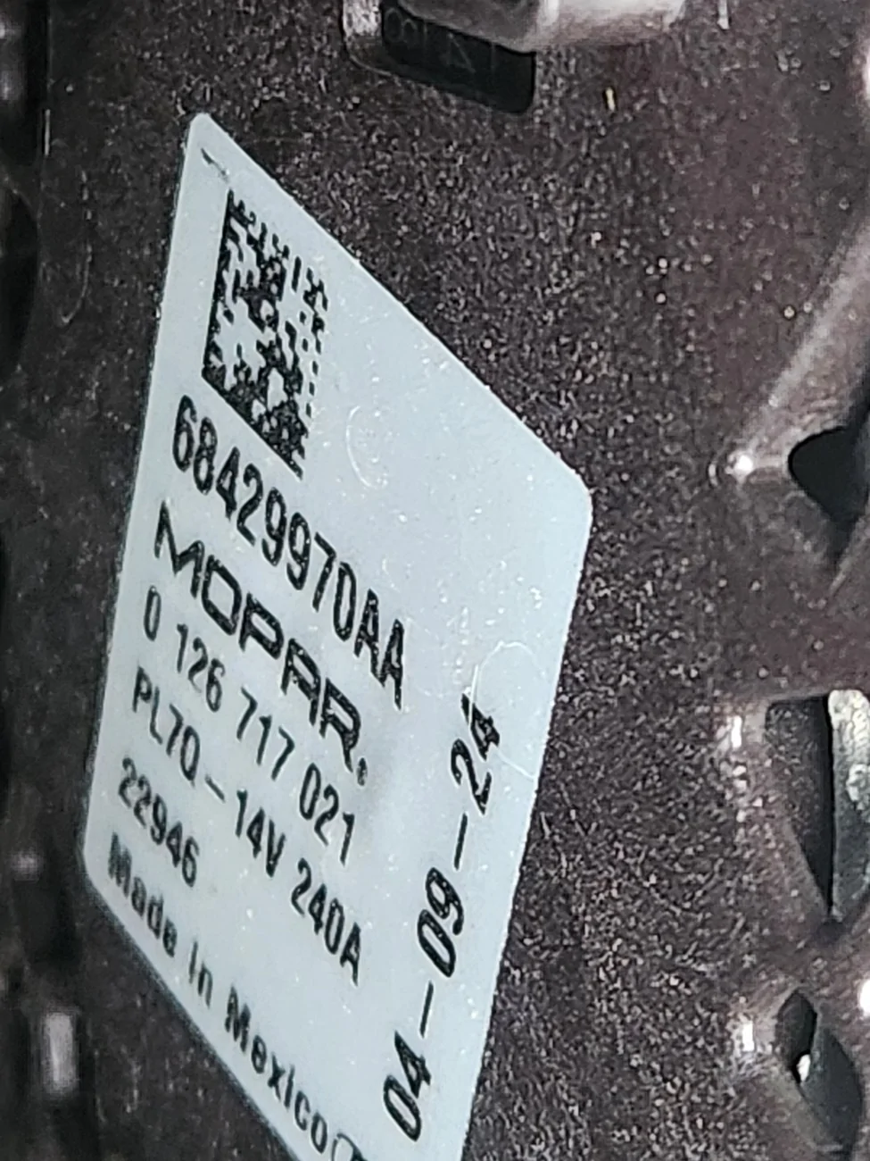 Jeep Gladiator Big Screen = 240 amp Alternator? 20250806_181308