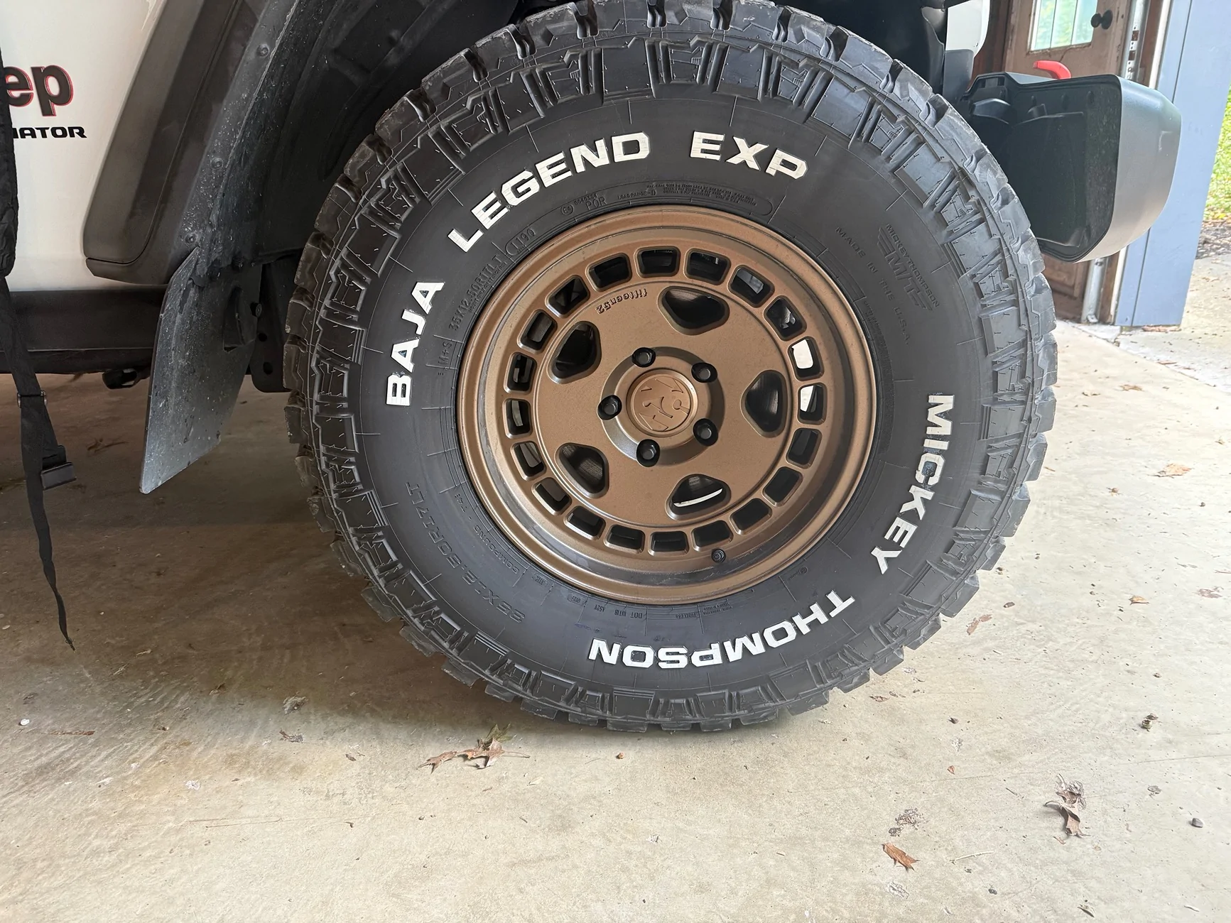 Jeep Gladiator Mickey Thompson Legend EXP 35s Installed- Gravel Road Living IMG_5232