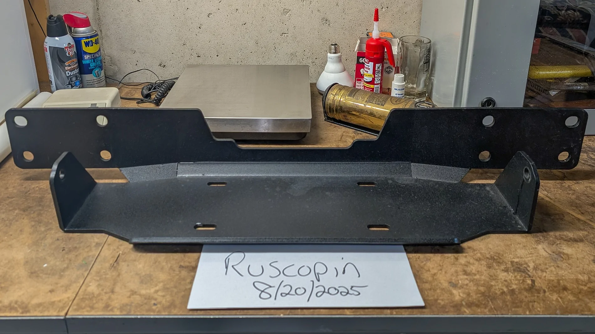 Jeep Gladiator Winch Plate - Rugged Ridge New $75 PXL_20250821_004232357