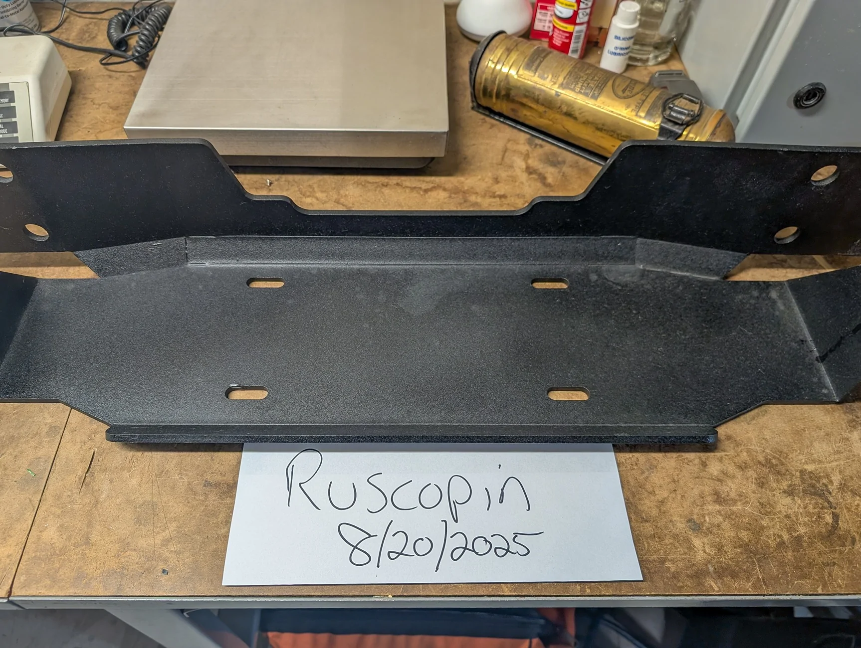 Jeep Gladiator Winch Plate - Rugged Ridge New $75 PXL_20250821_004236862